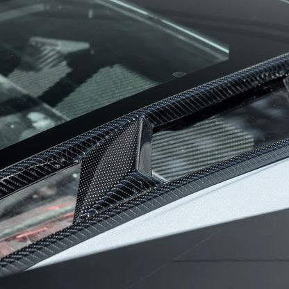 2020-Up Corvette C8 Convertible Rear Hatch Upper HTC Tonneau Window Inserts image 47
