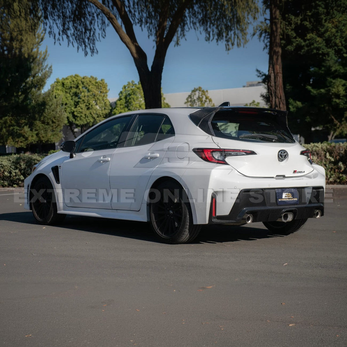 2019-Up Toyota GR Corolla | Corolla Hatchback CE Package Rear Roof Wing Spoiler image 49