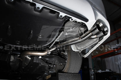2018-2024 Toyota Camry SE Muffler Delete Single Exit Axle Back Dual Tips Exhaust image 3