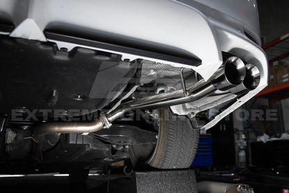 2018-2024 Toyota Camry SE Muffler Delete Single Exit Axle Back Dual Tips Exhaust image 4
