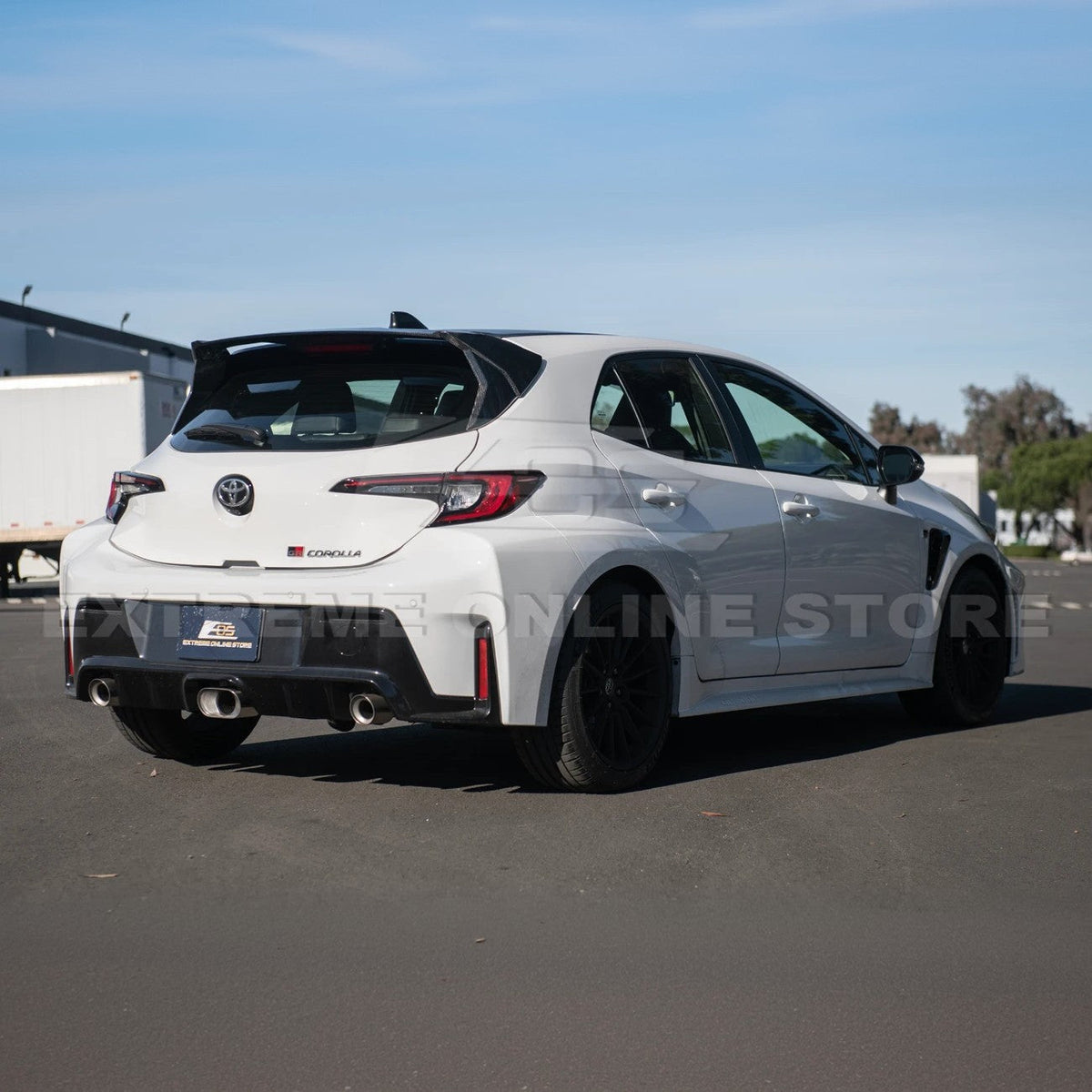 2019-Up Toyota GR Corolla | Corolla Hatchback CE Package Rear Roof Wing Spoiler image 53