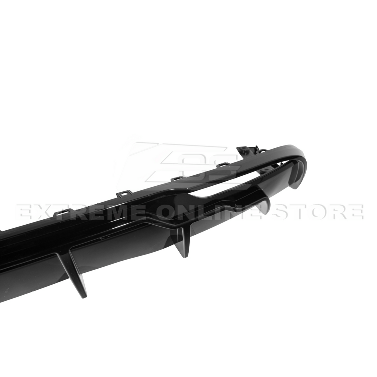 2024-Up Tesla Model 3 Track Style Rear Bumper Diffuser Lip image 27