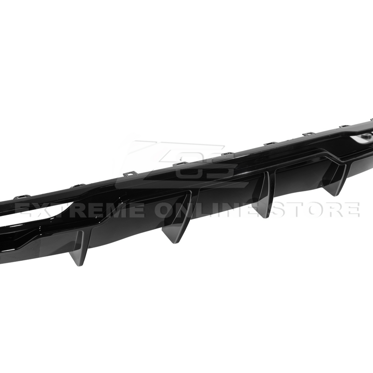 2024-Up Tesla Model 3 Track Style Rear Bumper Diffuser Lip image 26