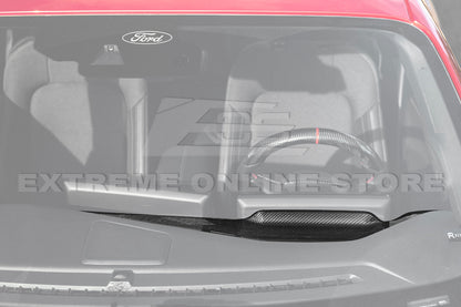 2024-Up Ford Mustang Interior DRY CARBON FIBER Dashboard Trim image 7