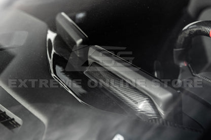 2024-Up Ford Mustang Interior DRY CARBON FIBER Dashboard Trim image 5