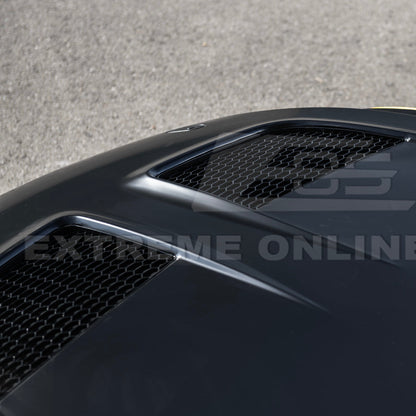 2015-17 Ford Mustang | S650 GTD Style Aluminum Front Hood Vented Cover image 15