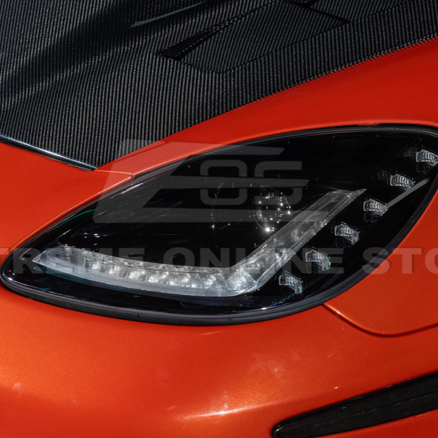 2005-13 Corvette C6 l C7 Style Projector LED Sequential Signal Turn Headlights image 24