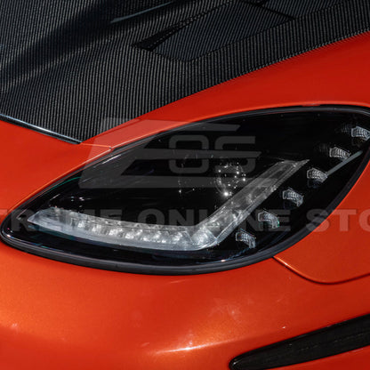 2005-13 Corvette C6 l C7 Style Projector LED Sequential Signal Turn Headlights image 24