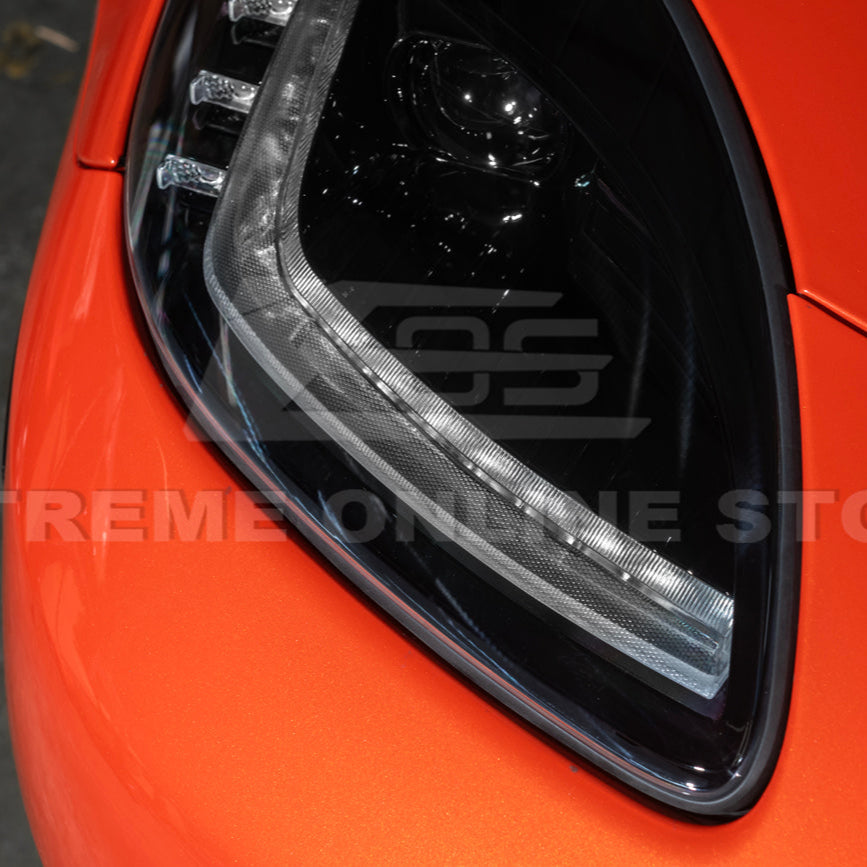 2005-13 Corvette C6 l C7 Style Projector LED Sequential Signal Turn Headlights image 26