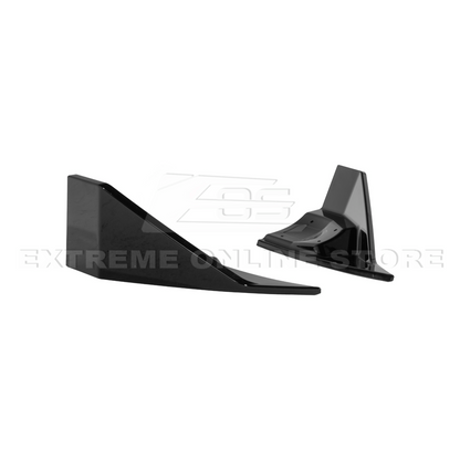 2024-Up Tesla Model 3 Track Style Rear Bumper Diffuser Lip image 29