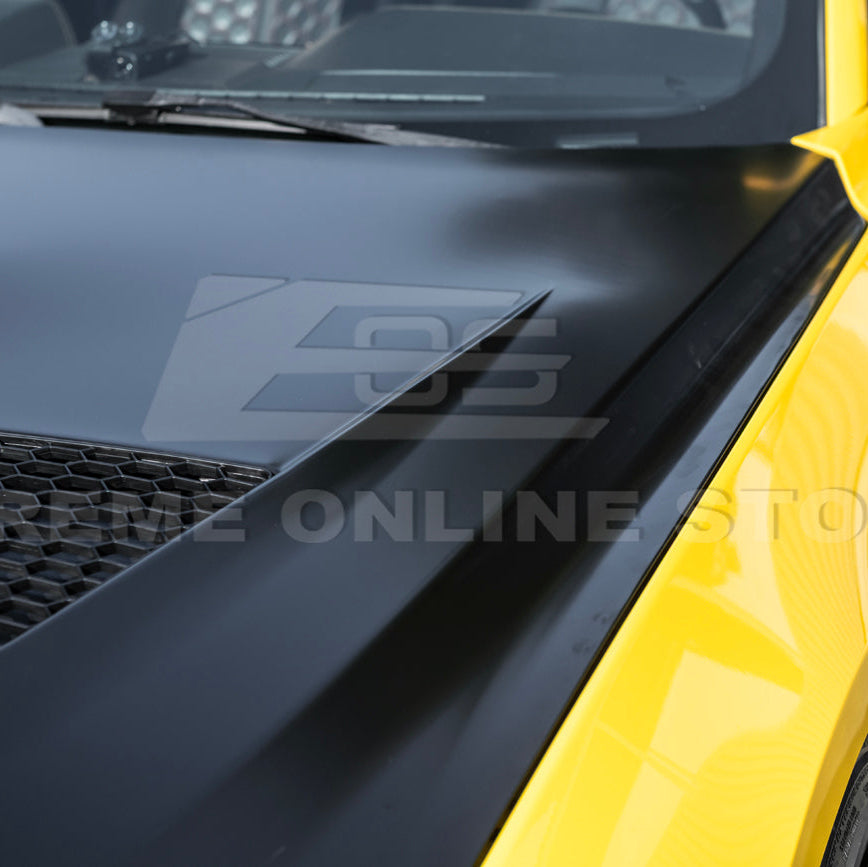 2015-17 Ford Mustang | S650 GTD Style Aluminum Front Hood Vented Cover image 18