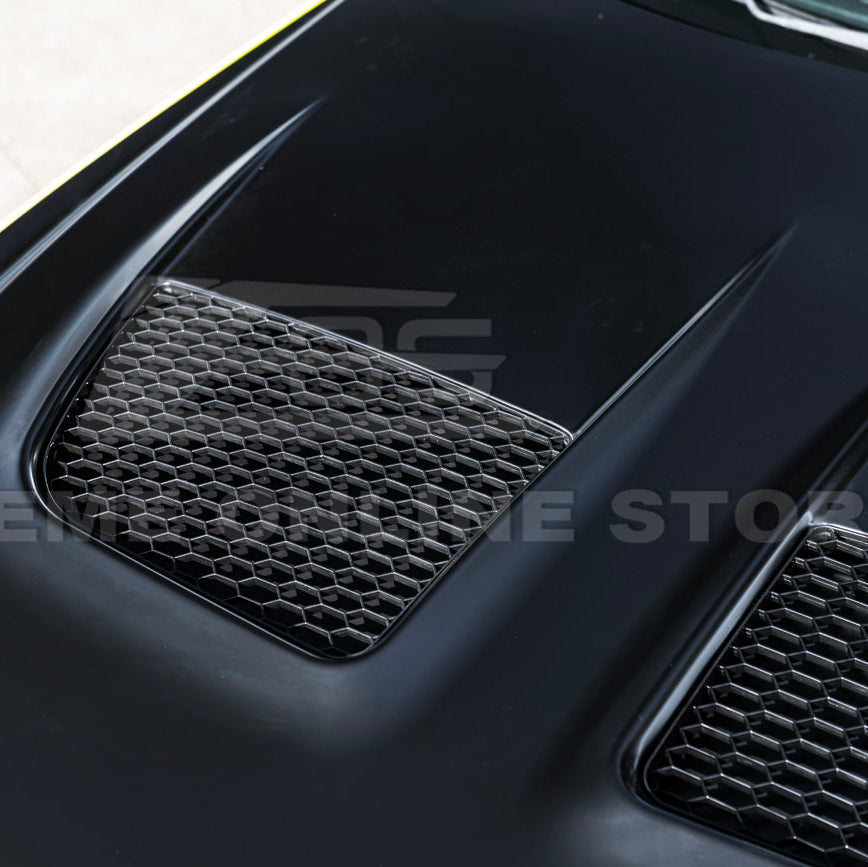 2015-17 Ford Mustang | S650 GTD Style Aluminum Front Hood Vented Cover image 20