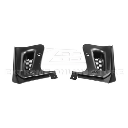 2022-Up Corvette C8 Z06 XL Extended Rear Mud Flaps Splash Guards image 8
