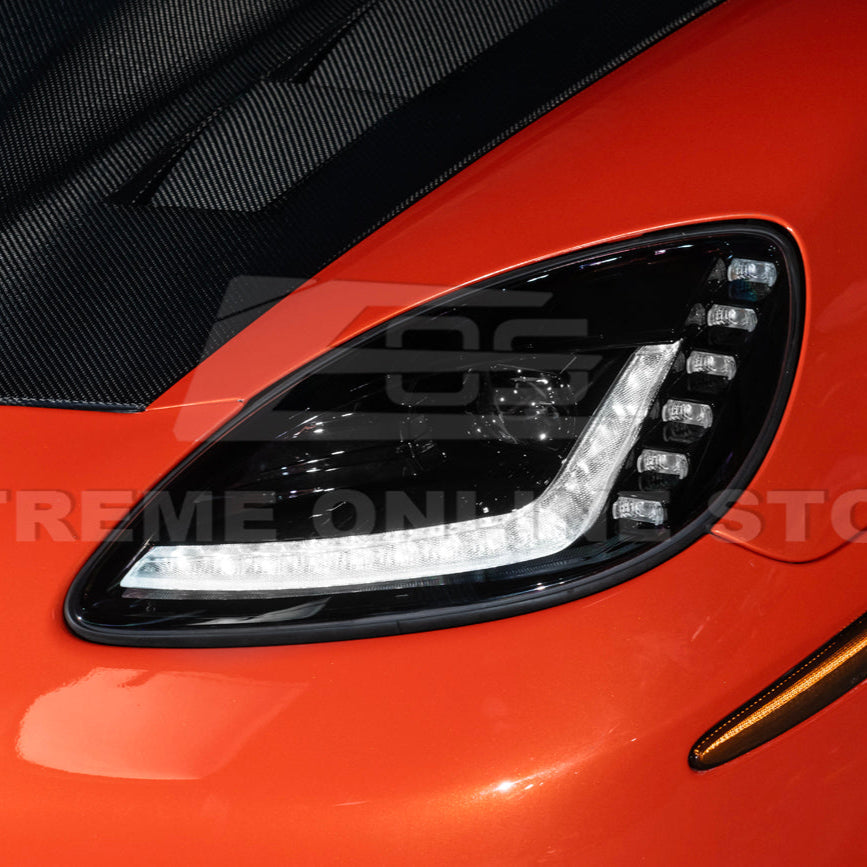 2005-13 Corvette C6 l C7 Style Projector LED Sequential Signal Turn Headlights image 8