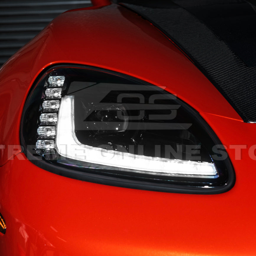 2005-13 Corvette C6 l C7 Style Projector LED Sequential Signal Turn Headlights image 11