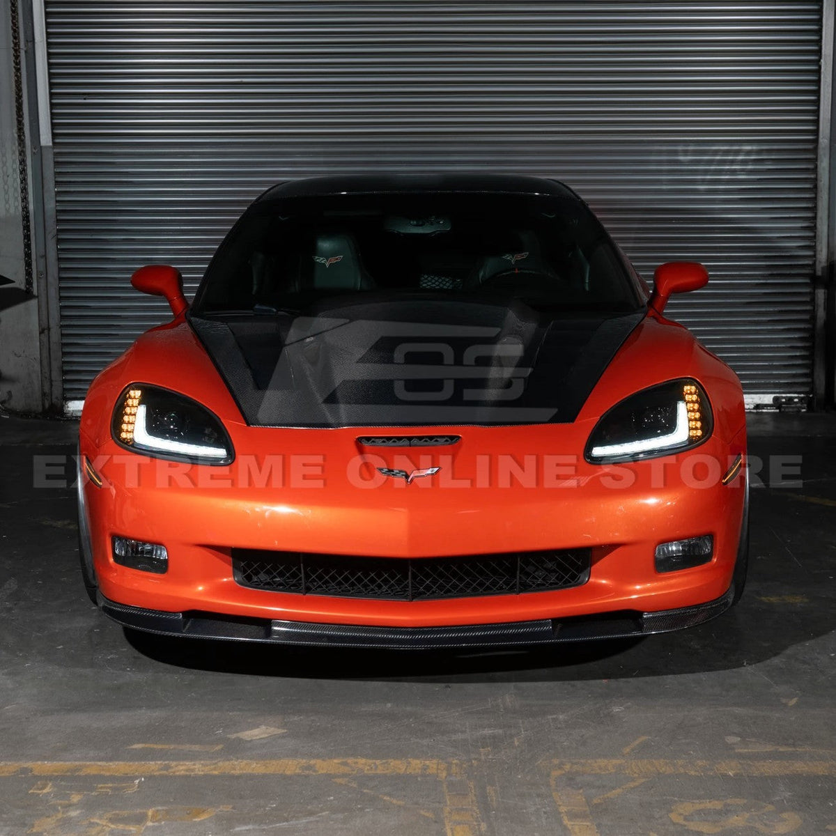 2005-13 Corvette C6 l C7 Style Projector LED Sequential Signal Turn Headlights image 14