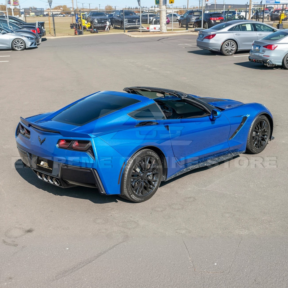 Corvette C7 Base Rear Quarter Extension image 52