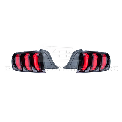 2015-23 Ford Mustang Signal LED XB RED / Clear Rear Taillight image 33