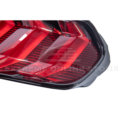 2015-23 Ford Mustang Signal LED XB RED / Clear Rear Taillight image 35