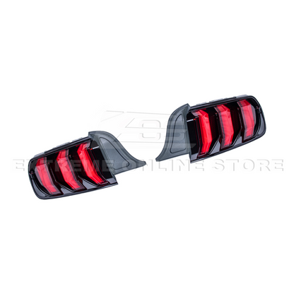 2015-23 Ford Mustang Signal LED XB RED / Clear Rear Taillight image 32