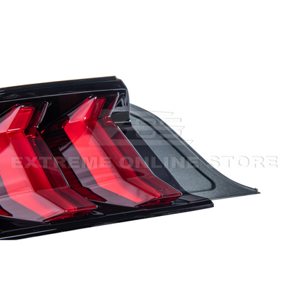 2015-23 Ford Mustang Signal LED XB RED / Clear Rear Taillight image 36