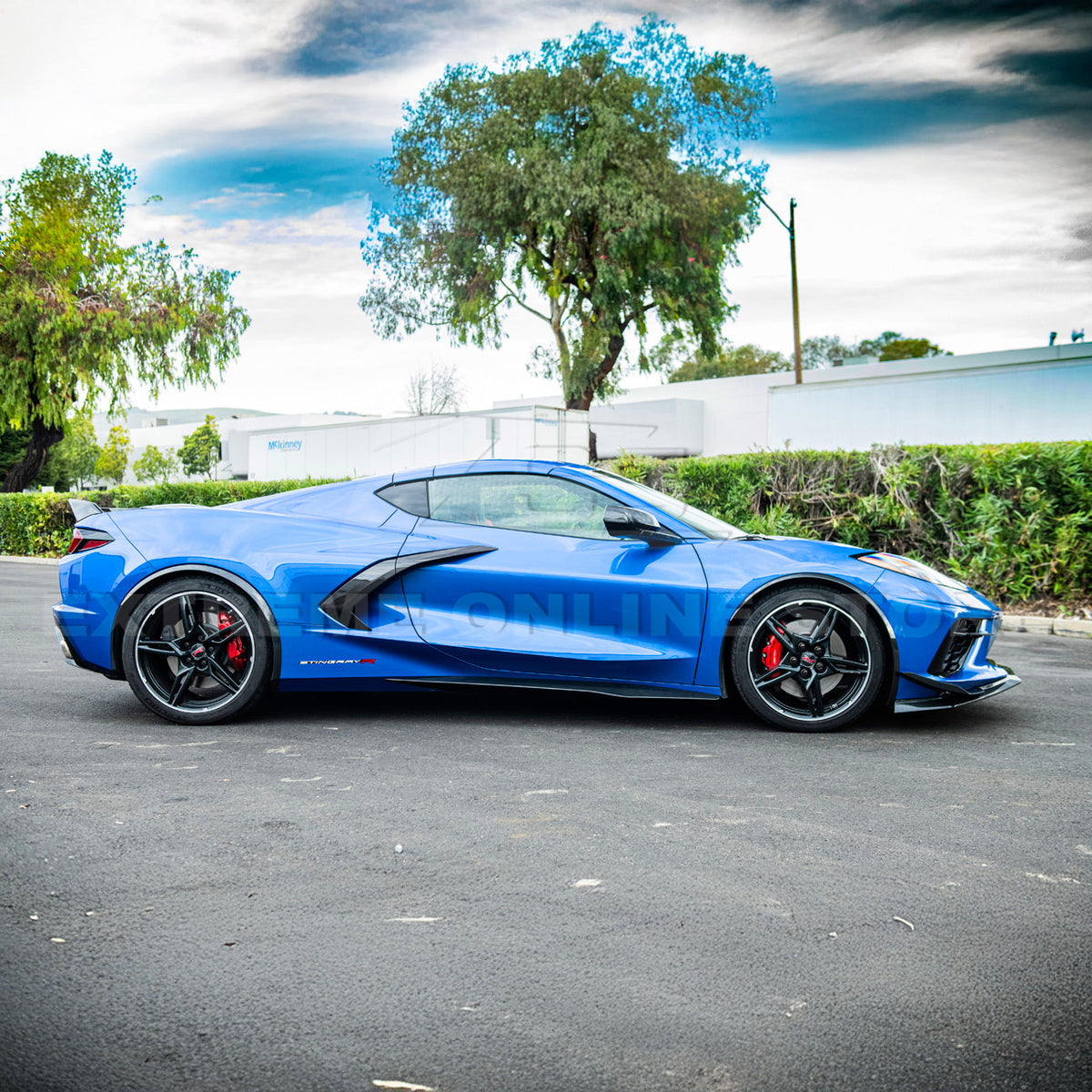 Chevrolet Corvette C8 Z06 Conversion Side Skirts image 52