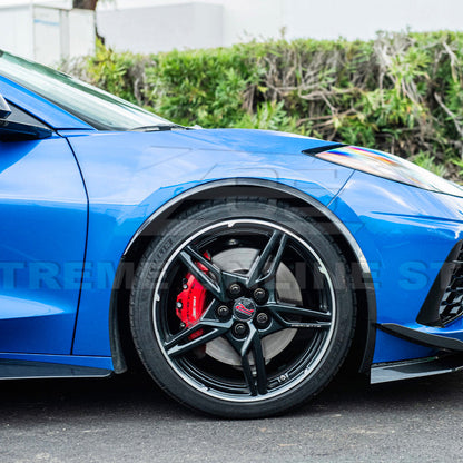 Chevrolet Corvette C8 Stingray DRY CARBON FIBER Side Wheel Fender image 106