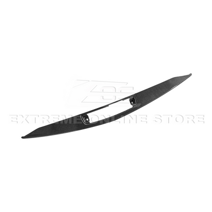2022-Up Cadillac CT5 Dry Carbon Fiber Rear Deck Lid Center Applique Trunk Insert image 16