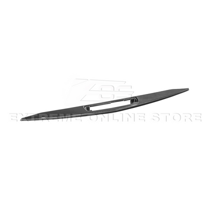 2022-Up Cadillac CT5 Dry Carbon Fiber Rear Deck Lid Center Applique Trunk Insert image 17