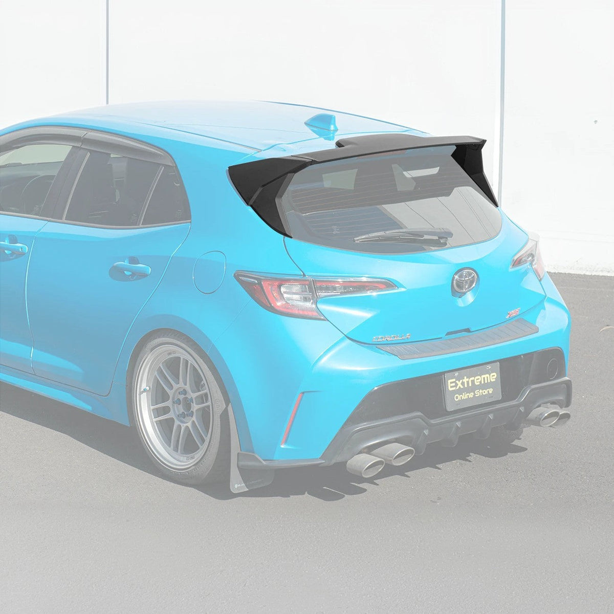 2019-Up Toyota GR Corolla | Corolla Hatchback CE Package Rear Roof Wing Spoiler image 3