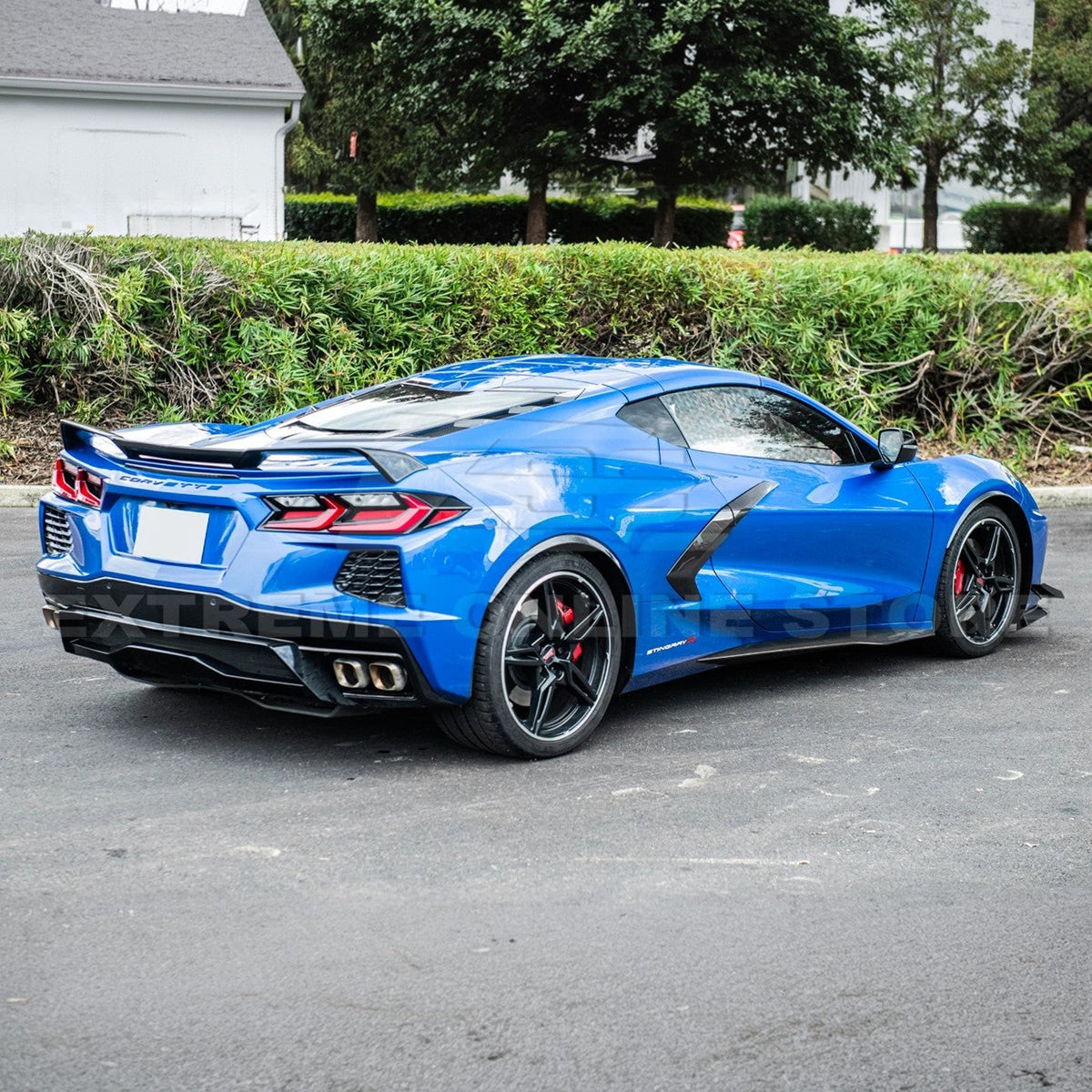 Chevrolet Corvette C8 Stingray DRY CARBON FIBER Side Wheel Fender image 103