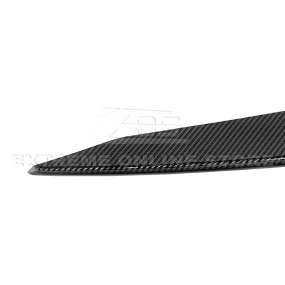 2022-Up Cadillac CT5 Dry Carbon Fiber Rear Deck Lid Center Applique Trunk Insert image 18
