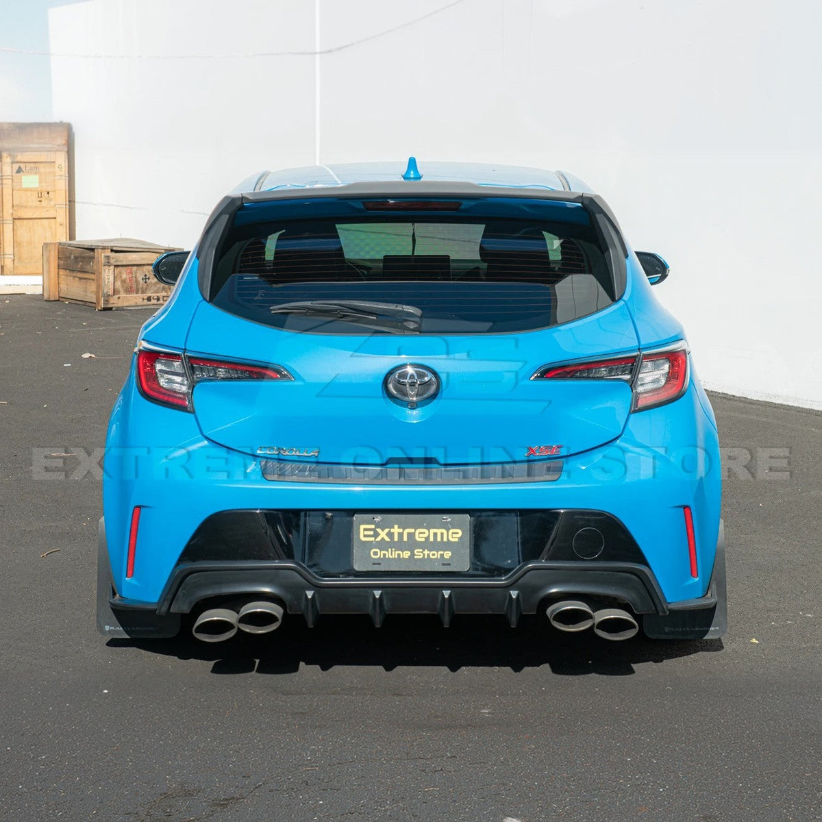 2019-Up Toyota GR Corolla | Corolla Hatchback CE Package Rear Roof Wing Spoiler image 6