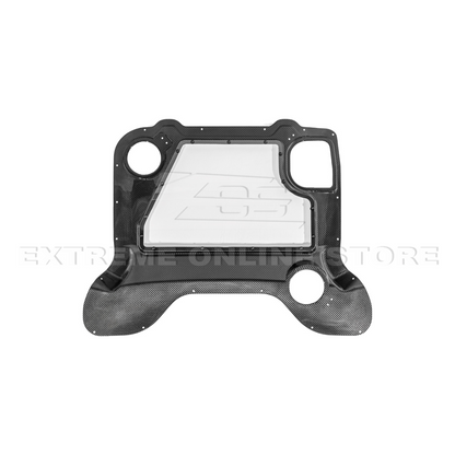 Corvette C8 HTC DRY Carbon Fiber Engine Bay Panel Cover image 71