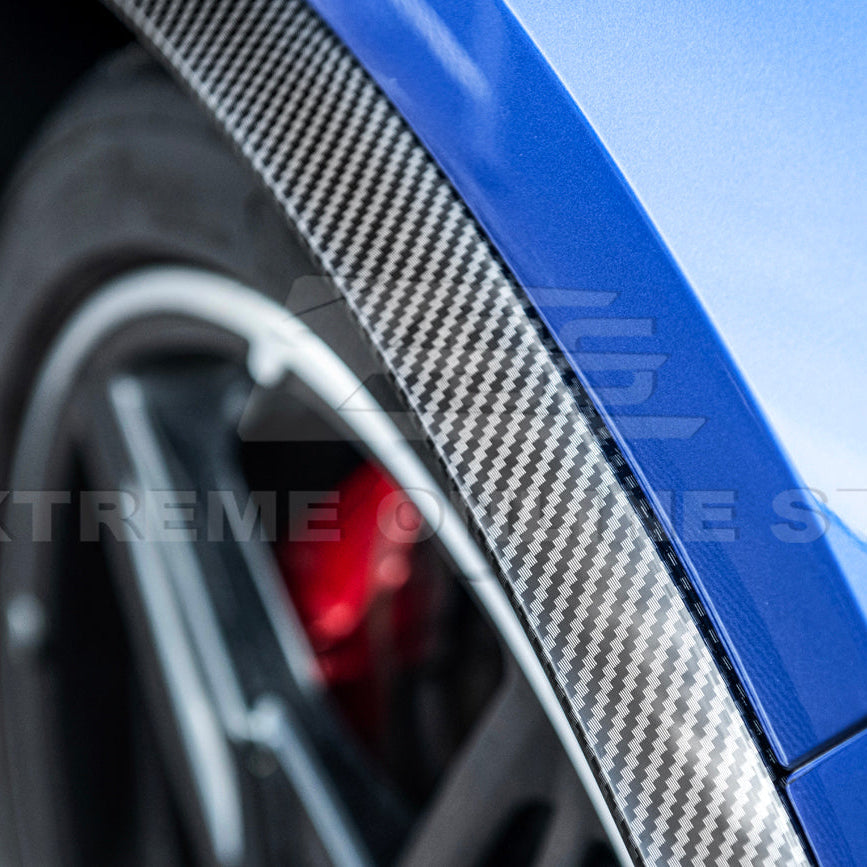 Chevrolet Corvette C8 Stingray DRY CARBON FIBER Side Wheel Fender image 130