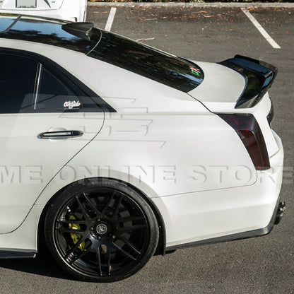 2016-19 Cadillac CTS-V | DRY CARBON FIBER Front and Rear Mud Flaps Splash Guard image 9