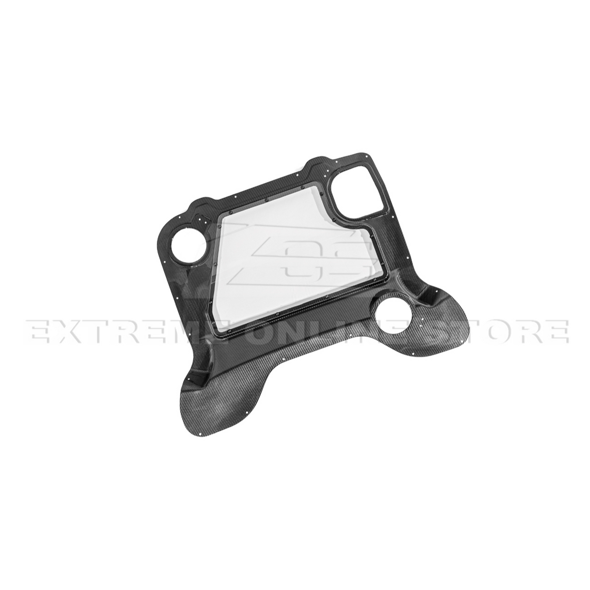 Corvette C8 HTC DRY Carbon Fiber Engine Bay Panel Cover image 73