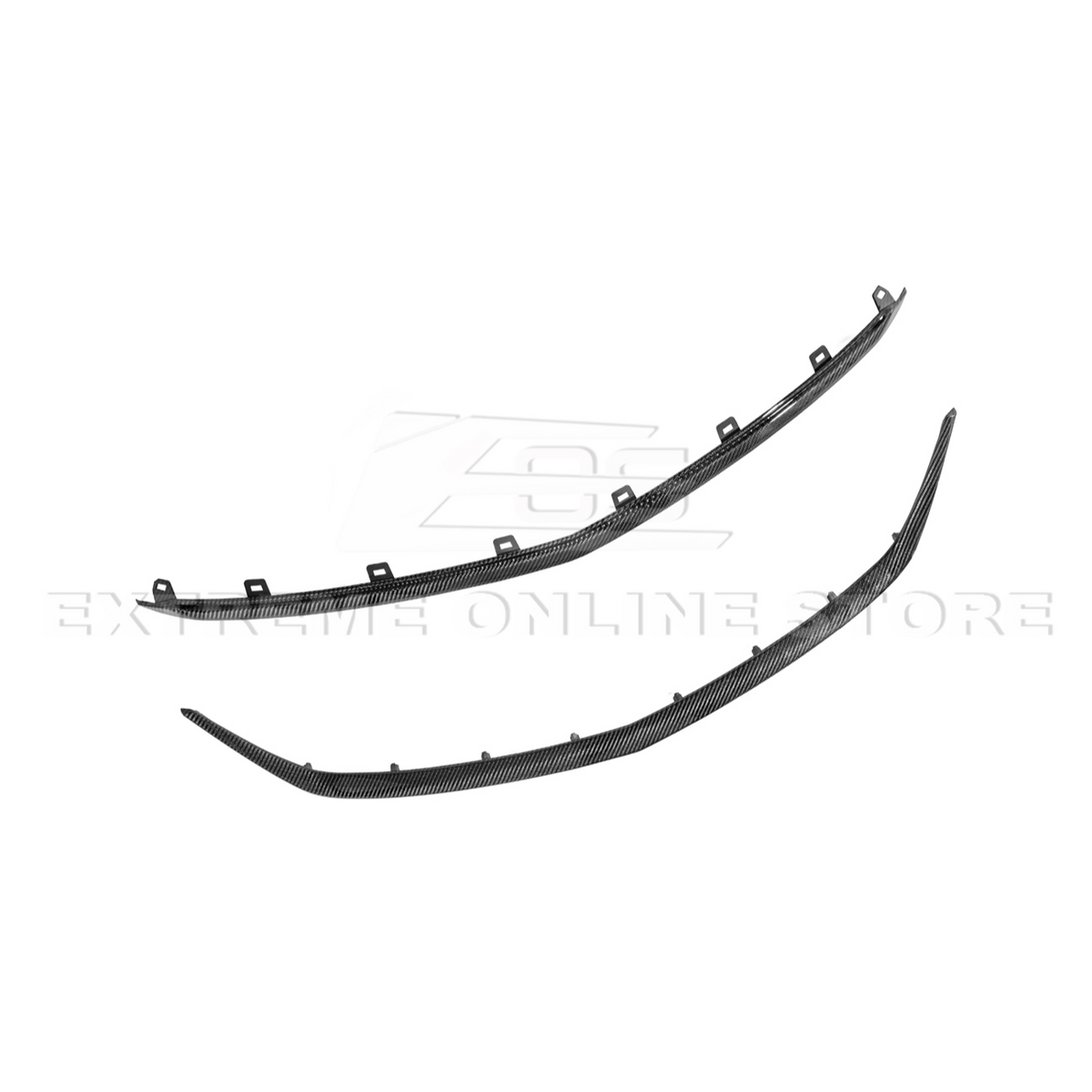 2022-24 Cadillac CT5-V Blackwing Dry Carbon Fiber Front Upper Lower Grille Trim image 20