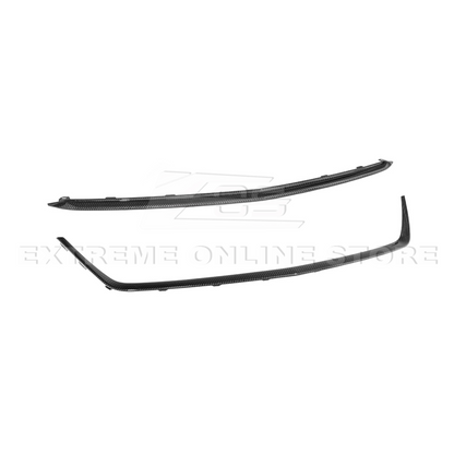 2022-24 Cadillac CT5-V Blackwing Dry Carbon Fiber Front Upper Lower Grille Trim image 18