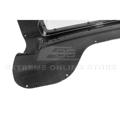 Corvette C8 HTC DRY Carbon Fiber Engine Bay Panel Cover image 76