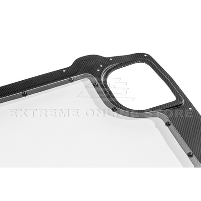 Corvette C8 HTC DRY Carbon Fiber Engine Bay Panel Cover image 77
