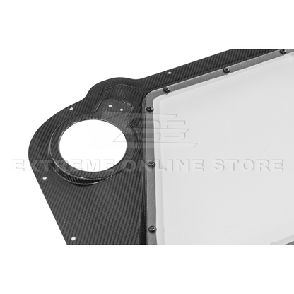 Corvette C8 HTC DRY Carbon Fiber Engine Bay Panel Cover image 78