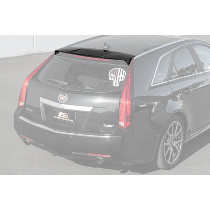 2009-14 Cadillac CTS CTS-V Wagon Rear Roof Spoiler image 2