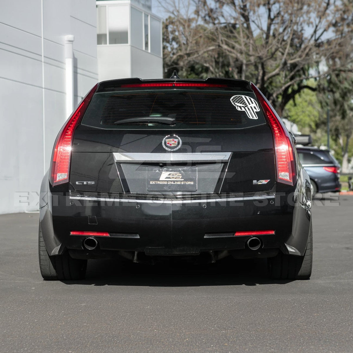 2009-14 Cadillac CTS CTS-V Wagon Rear Roof Spoiler image 4