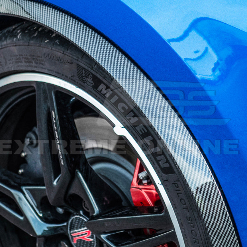 Chevrolet Corvette C8 Stingray DRY CARBON FIBER Side Wheel Fender image 140