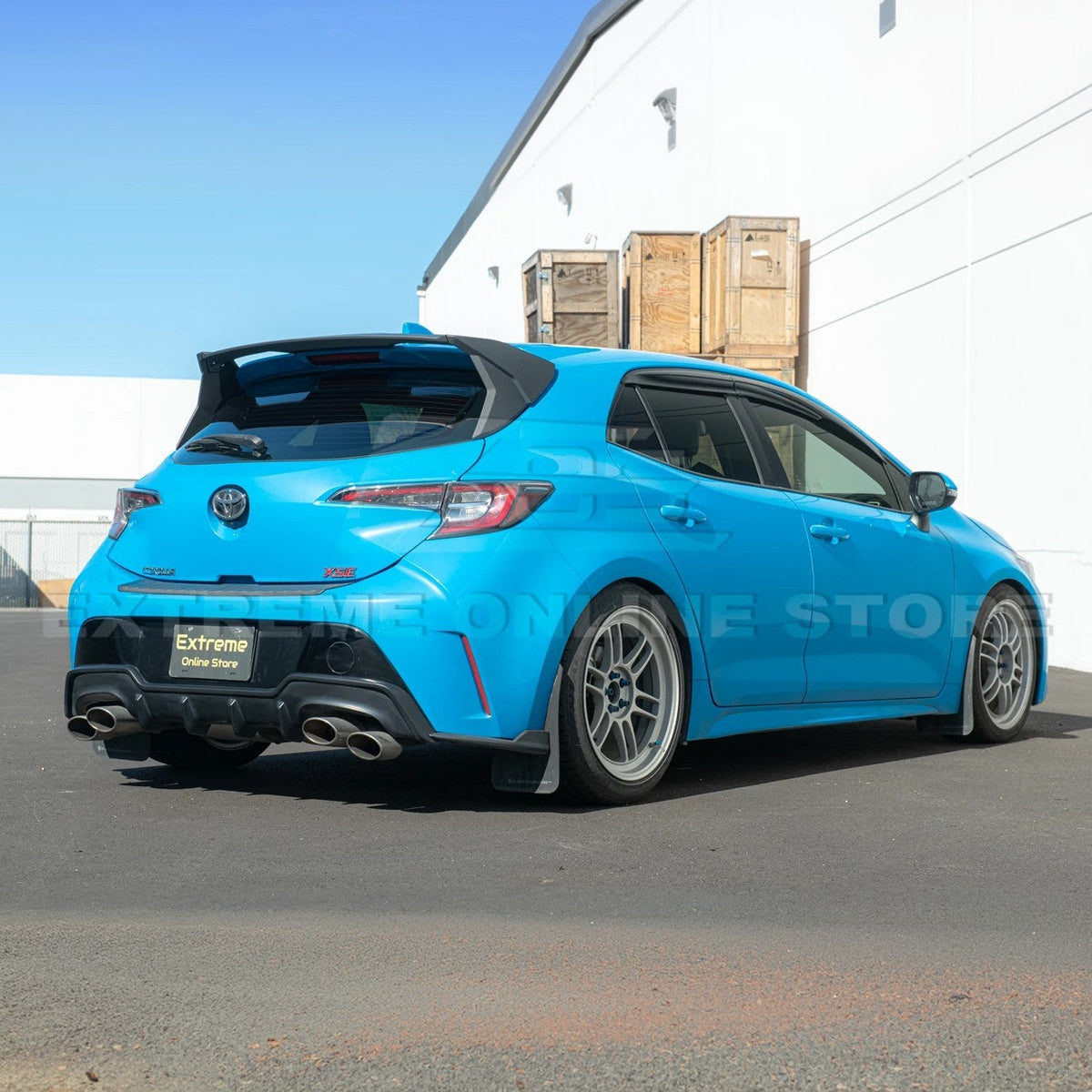 2019-Up Toyota GR Corolla | Corolla Hatchback CE Package Rear Roof Wing Spoiler image 8
