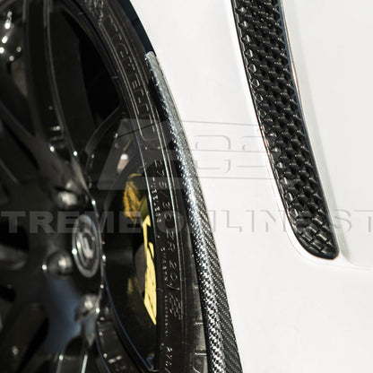 2016-19 Cadillac CTS-V DRY CARBON FIBER Front Mud Flaps Splash Guard image 7