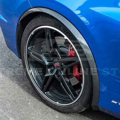 Chevrolet Corvette C8 Stingray DRY CARBON FIBER Side Wheel Fender image 110
