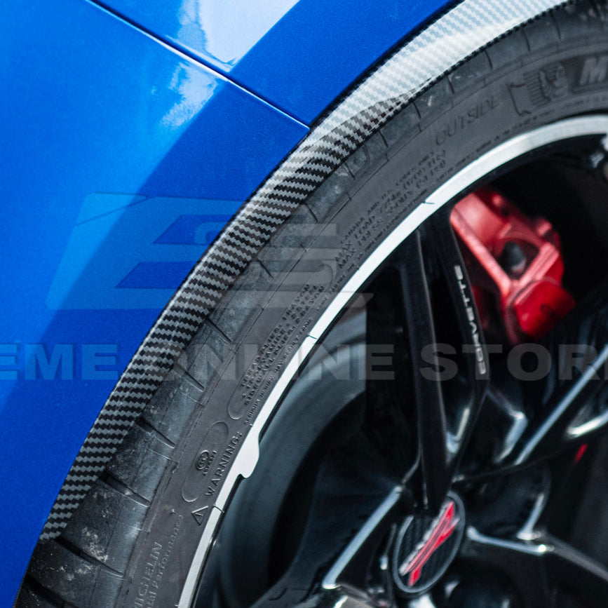 Chevrolet Corvette C8 Stingray DRY CARBON FIBER Side Wheel Fender image 142