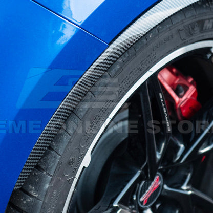 Chevrolet Corvette C8 Stingray DRY CARBON FIBER Side Wheel Fender image 142